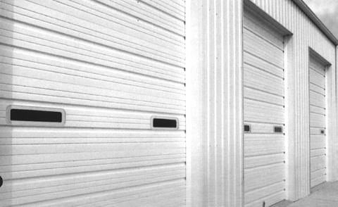 Clopay Commercial Garage Doors Models 525, 525S and 525V