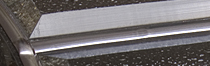 CHI Fiberglass Garage Door Model 2700 Series Window Caming Platinum